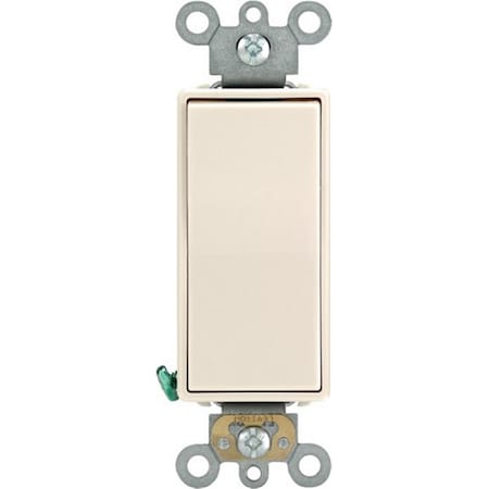 Gorgeousglow Light Almond Decora Plus Quiet Rocker Switch GO149562